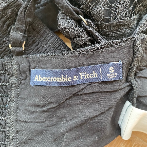 Abercrombie Black Crop Top - Picture 4 of 4